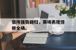 金年会手机app-张伟强势回归，赛场表现惊艳全场。