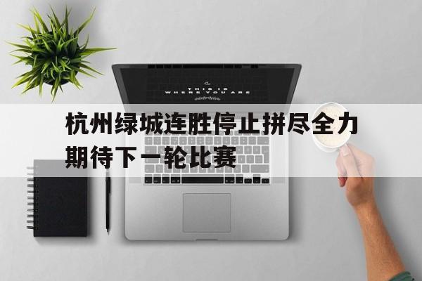 杭州绿城连胜停止拼尽全力期待下一轮比赛